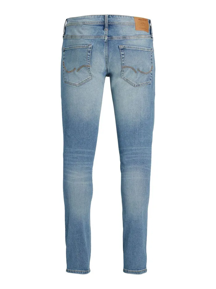 Jeans JACK and JONES Mens LIAM ORIGINAL NA 037 SKINNY FIT JEANS Blue Blue Denim
