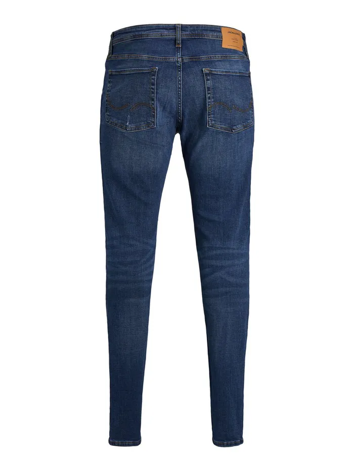 Jeans JACK and JONES Mens TOM ORIGINAL AM 849 SKINNY FIT JEANS Blue Blue Denim