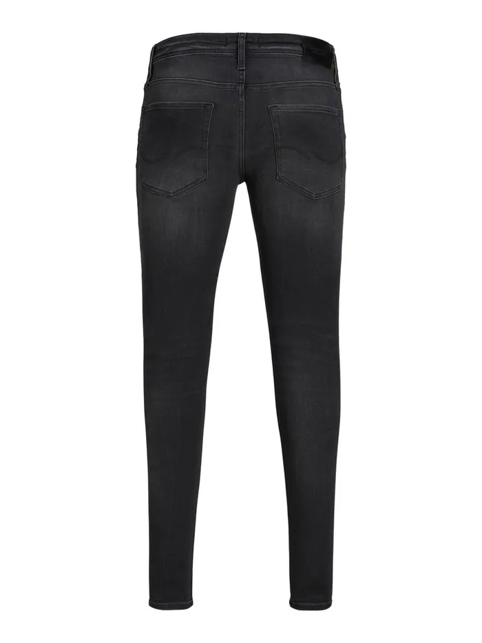 Jeans JACK and JONES Mens TOM ORIGINAL JOS 010 SPS SKINNY FIT JEANS Grey Black Denim