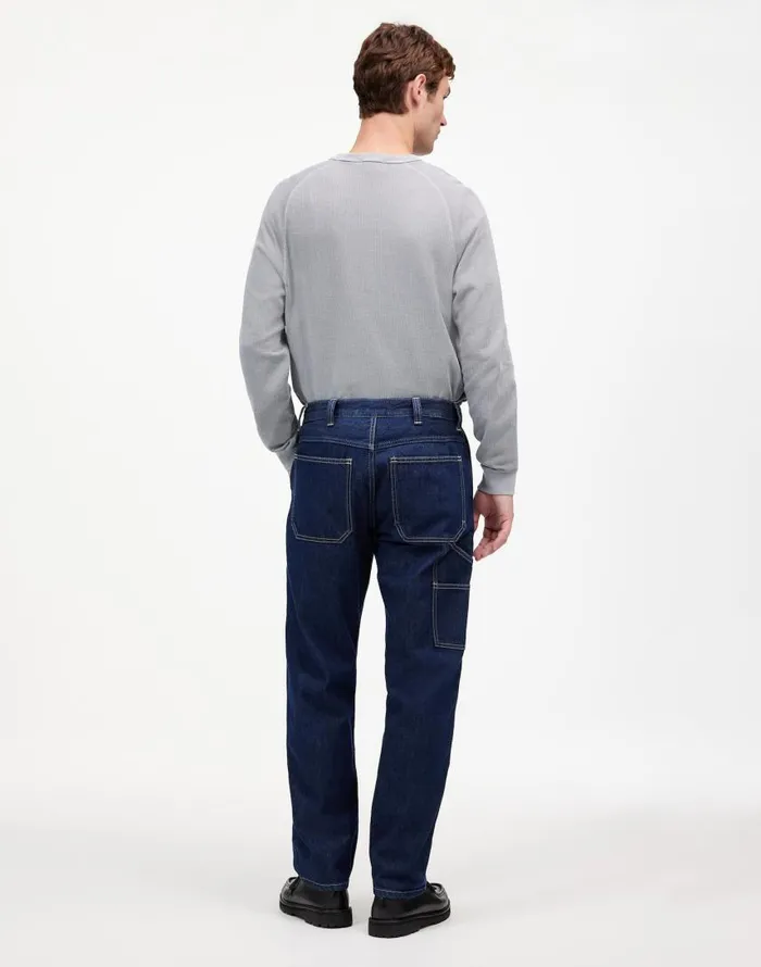 Jeans Men Madewell Relaxed Straight Workwear Jeans Rinse
