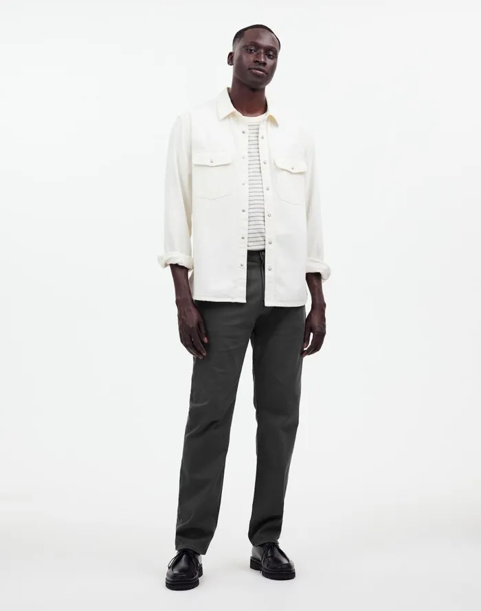 Jeans Men Madewell The Allday 1991 StraightLeg Pant Thunder Cloud