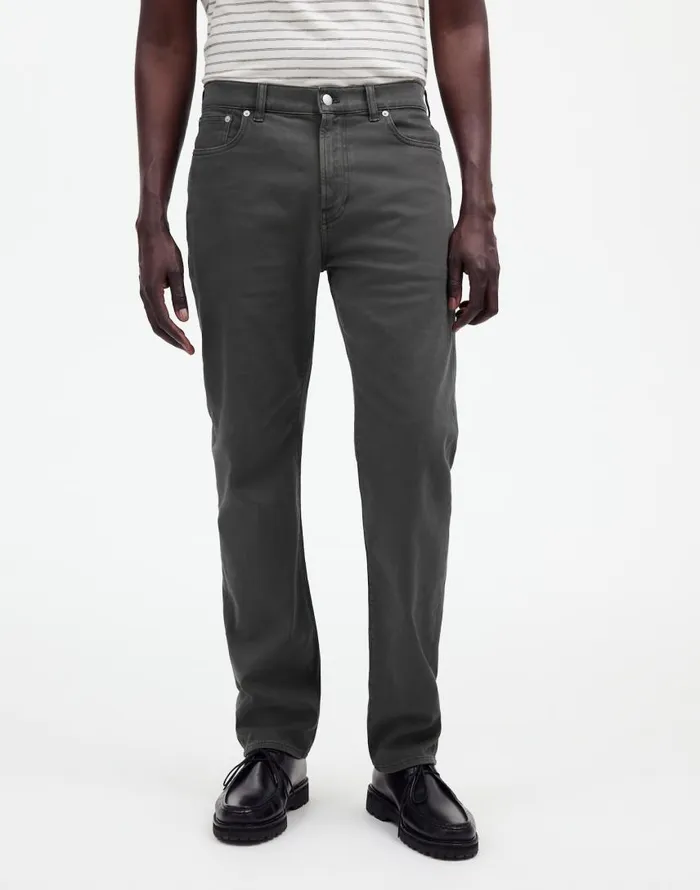 Jeans Men Madewell The Allday 1991 StraightLeg Pant Thunder Cloud