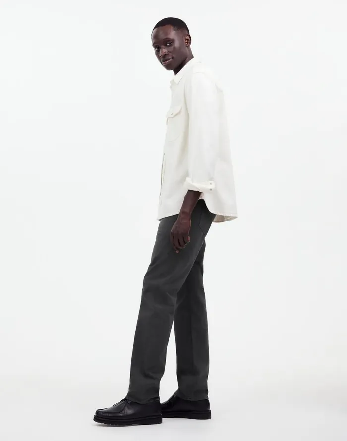 Jeans Men Madewell The Allday 1991 StraightLeg Pant Thunder Cloud