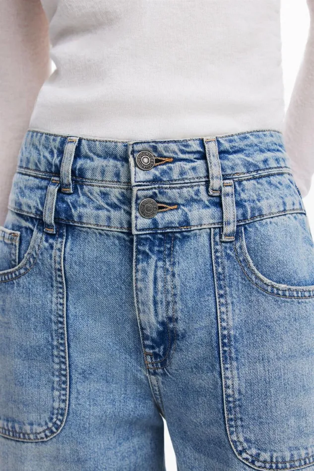 Jeans Women Desigual Jeans Blue
