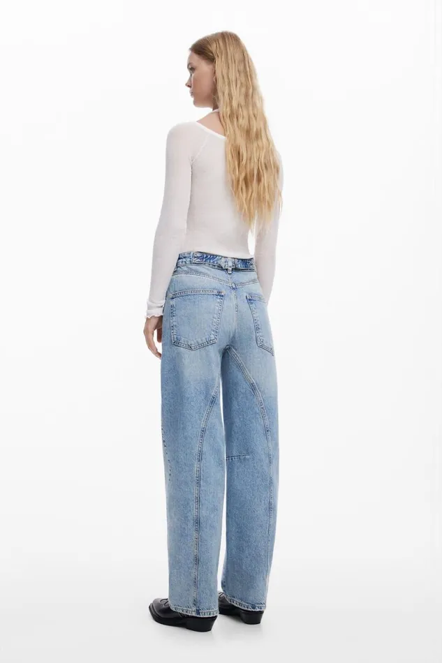 Jeans Women Desigual Jeans Blue