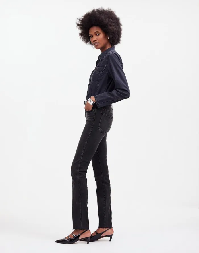 Jeans Women Madewell Stovepipe Jeans Armand Wash