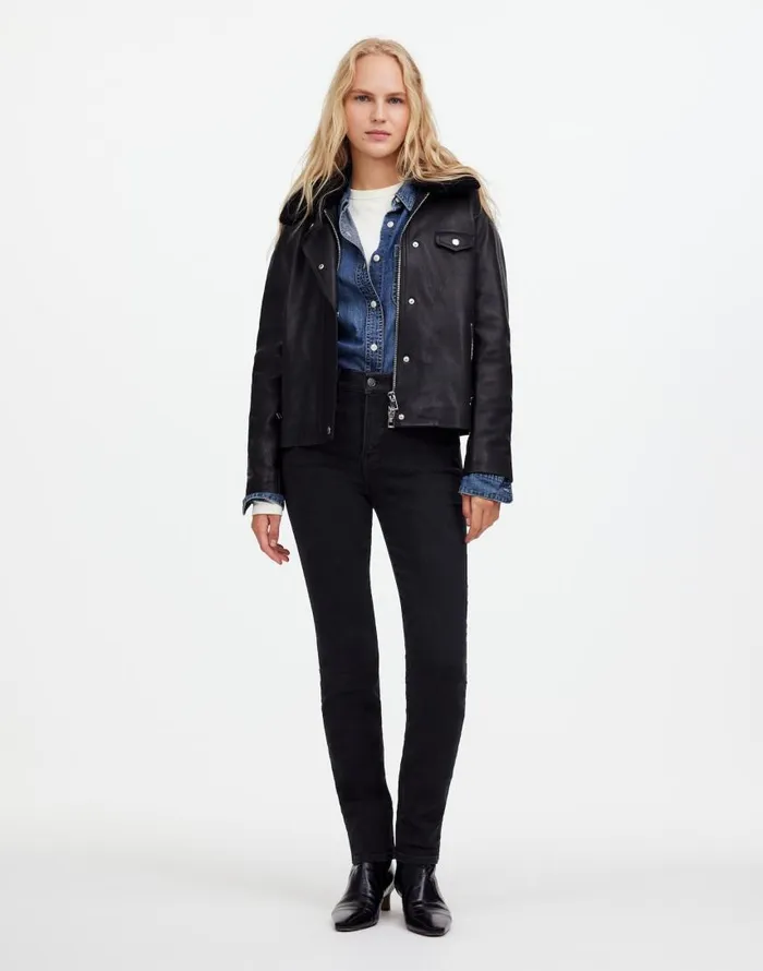 Jeans Women Madewell The Perfect Vintage Jean Black Frost