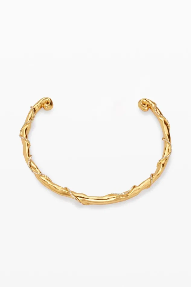 Jewelry Women Desigual Zalio Goldplated Rigid Necklace Materialfinishes