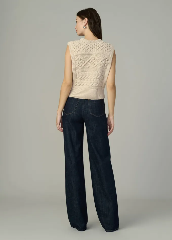 Joe8217s Jeans Sweaters Women THE CLARA SWEATER VEST Milk