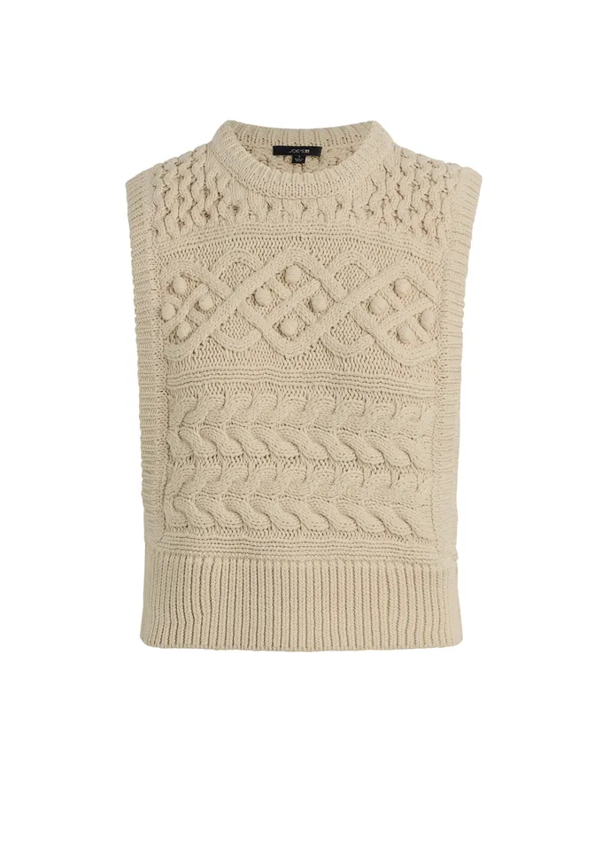 Joe8217s Jeans Sweaters Women THE CLARA SWEATER VEST Milk