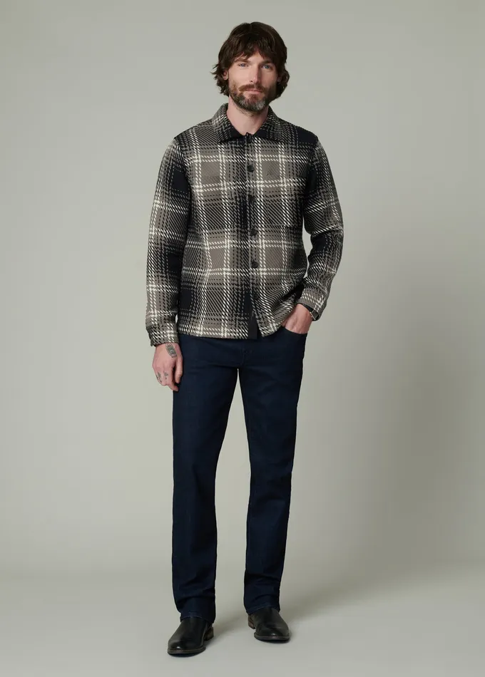 Joe8217s Jeans Tops Tees Men LEON PLAID OVERSHIRT Shadow Plaid