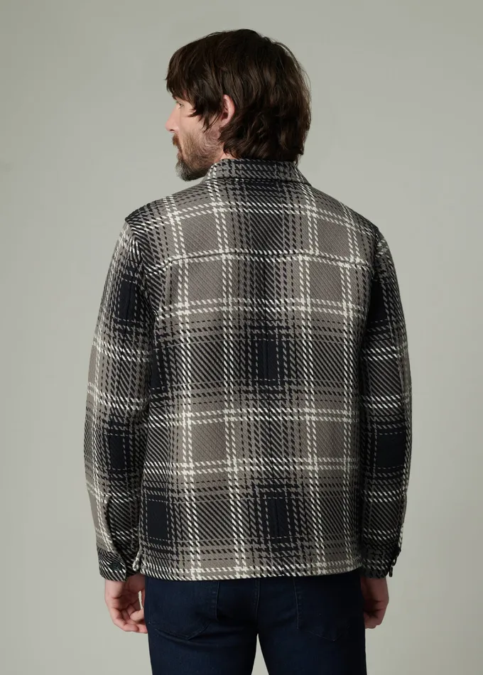 Joe8217s Jeans Tops Tees Men LEON PLAID OVERSHIRT Shadow Plaid