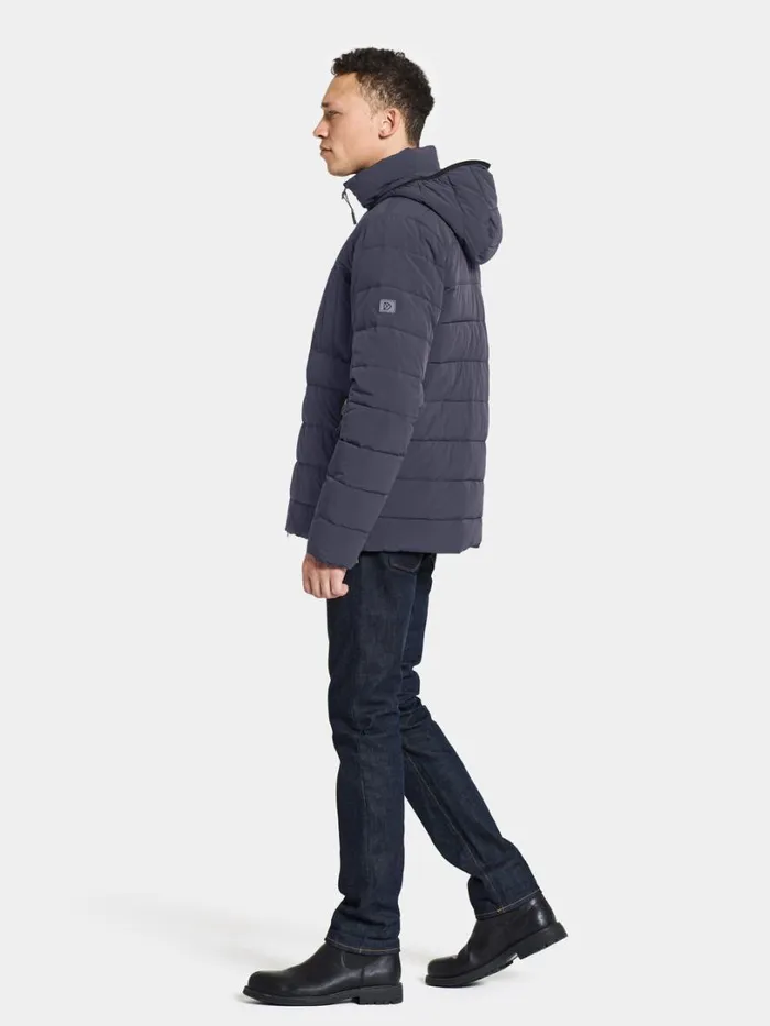 Jona Jacket Dark Night Blue Men Didriksons Insulated Jackets