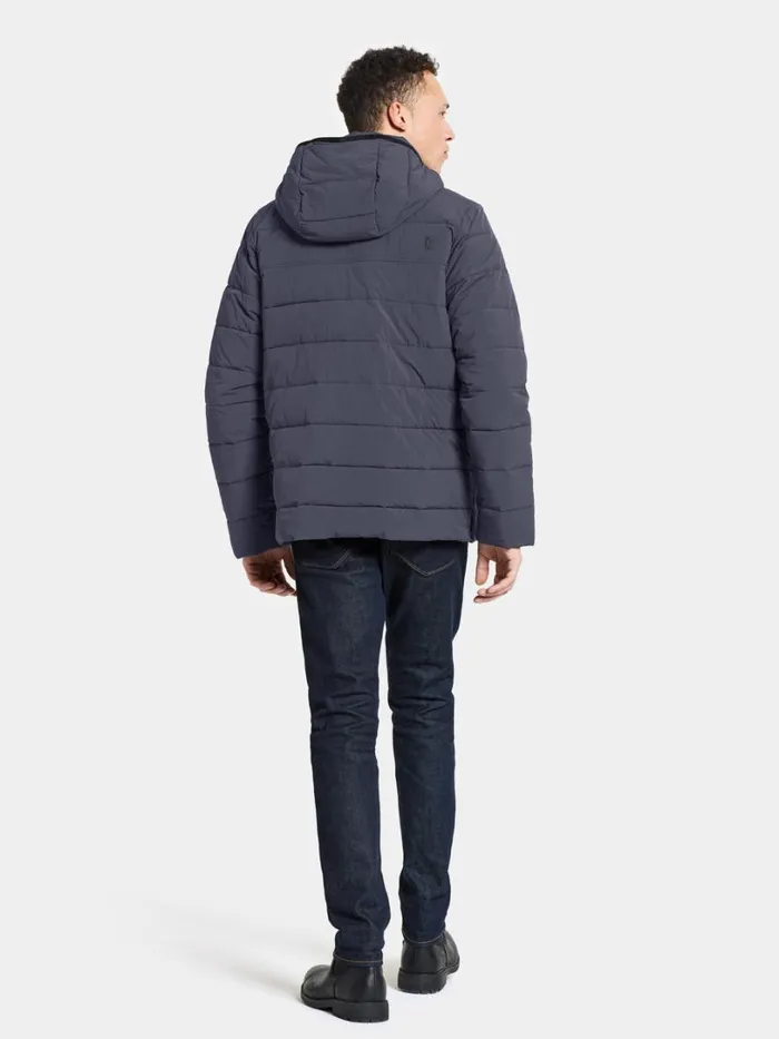 Jona Jacket Dark Night Blue Men Didriksons Insulated Jackets