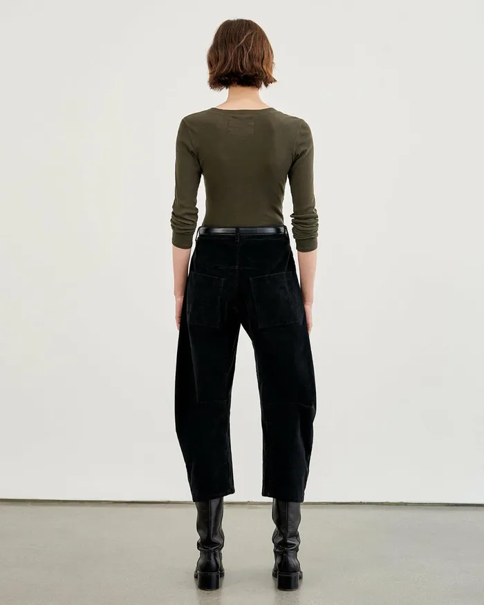 JORDAN HENLEY Jet Black Women Nili Lotan Tops