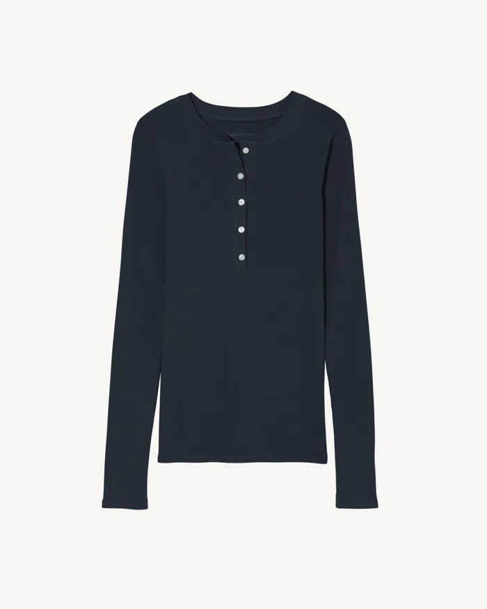 JORDAN HENLEY Jet Black Women Nili Lotan Tops