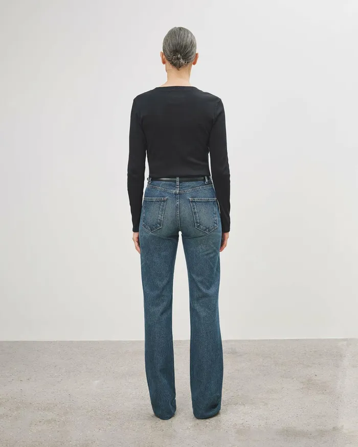 JORDAN HENLEY Jet Black Women Nili Lotan Tops