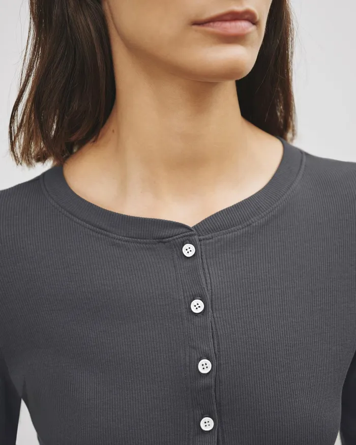 JORDAN HENLEY Jet Black Women Nili Lotan Tops