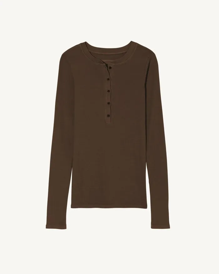 JORDAN HENLEY Jet Black Women Nili Lotan Tops