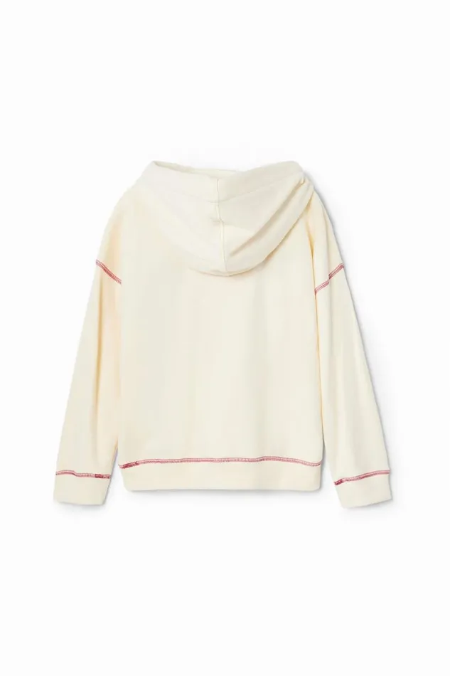 Jumpers And Sweatshirts Kids Desigual Star Sweatshirt White