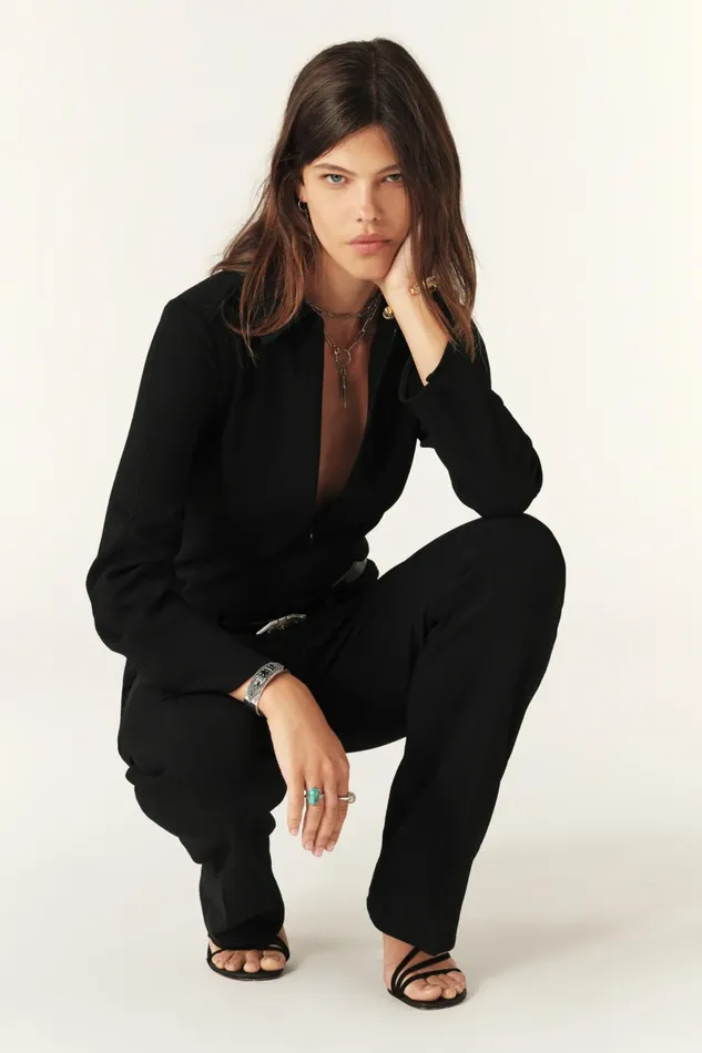 Jumpsuit Omiza Black Women Baandsh Jumpsuits and Overalls