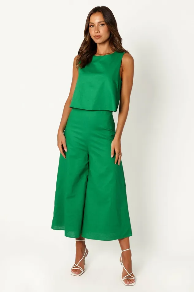 Jumpsuits and Rompers Femme Jumpsuit Green 8211 Petal and Pup Women