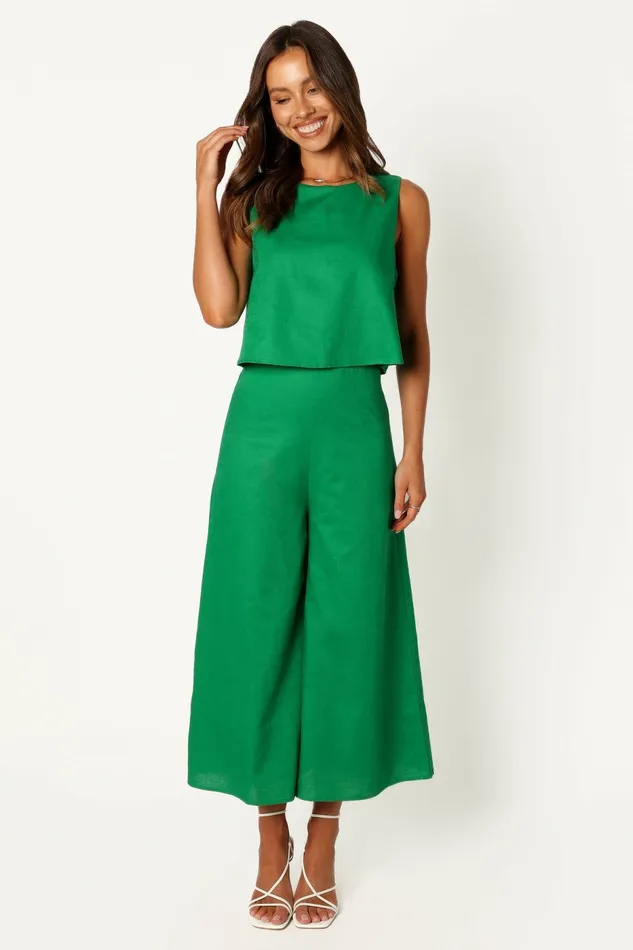 Jumpsuits and Rompers Femme Jumpsuit Green 8211 Petal and Pup Women