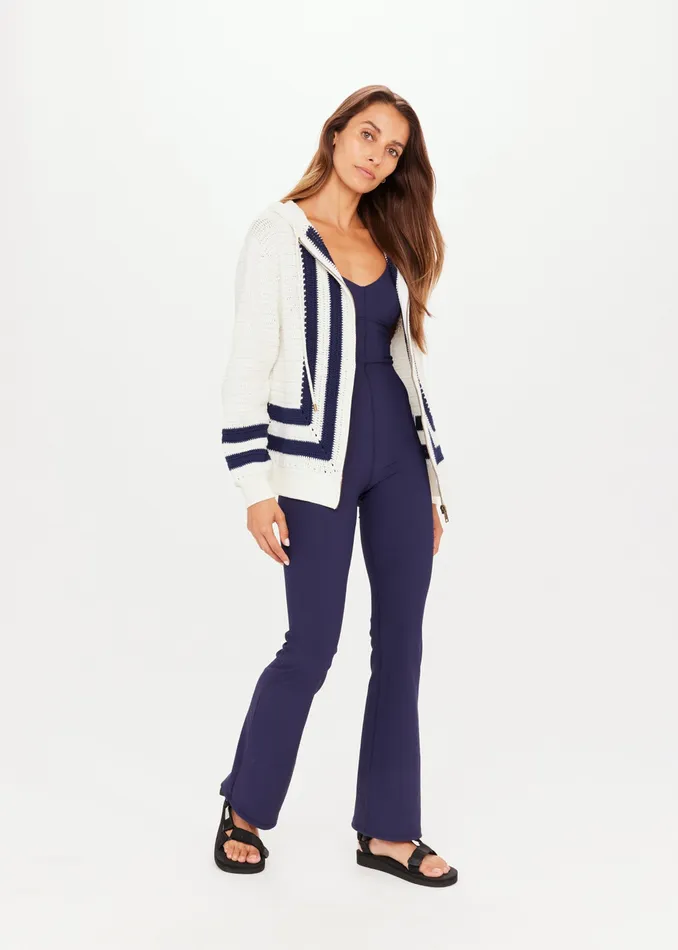 KAI CROCHET HOODIE Women Knitwear THE UPSIDE KAI CROCHET HOODIE Women Knitwear THE UPSIDE