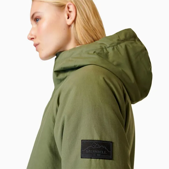 Kaidou Medium Weight Insulated Parka Lichen Women Merrell Outerwear Kaidou Medium Weight Insulated Parka Lichen Women Merrell Outerwear