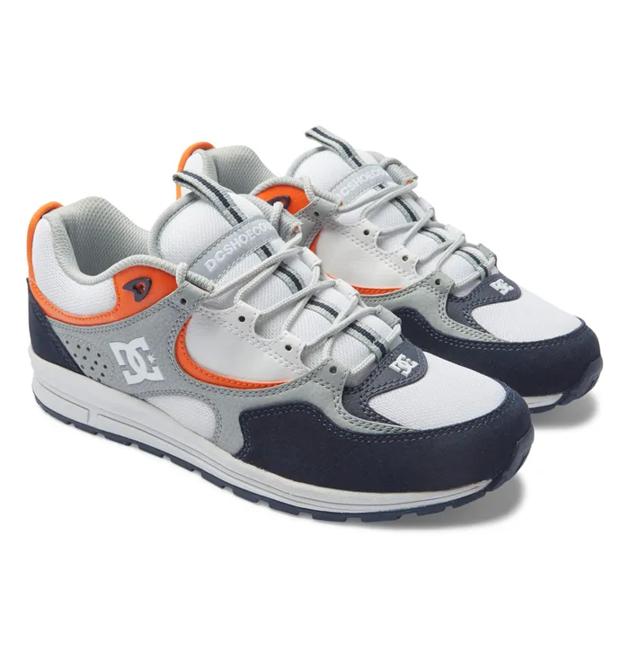 Kalis Lite Skate Shoes navy orange Men Sneakers DC Shoes