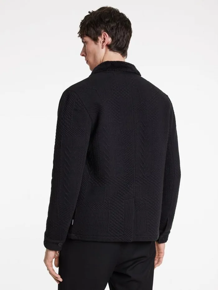 KENMARE CHORE JACKET Black Men John Varvatos Coats And Jackets