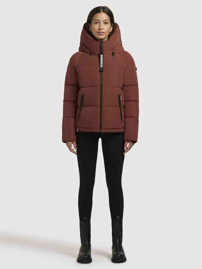 KHUJO Jacke SUME Dunkelrot Dunkelrot Women Quilted Jackets
