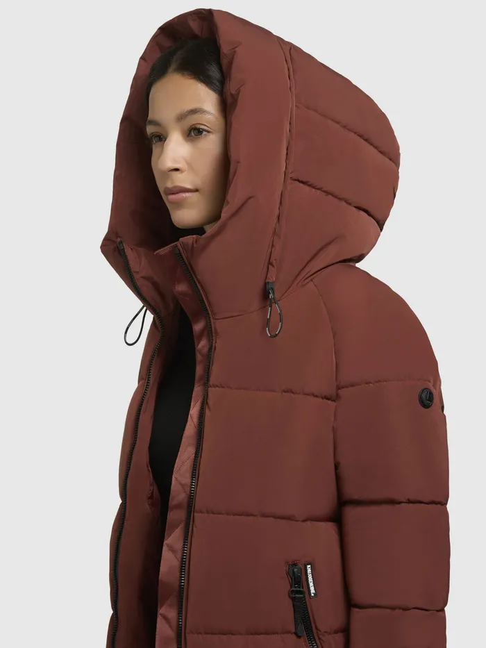 KHUJO Jacke SUME Dunkelrot Dunkelrot Women Quilted Jackets