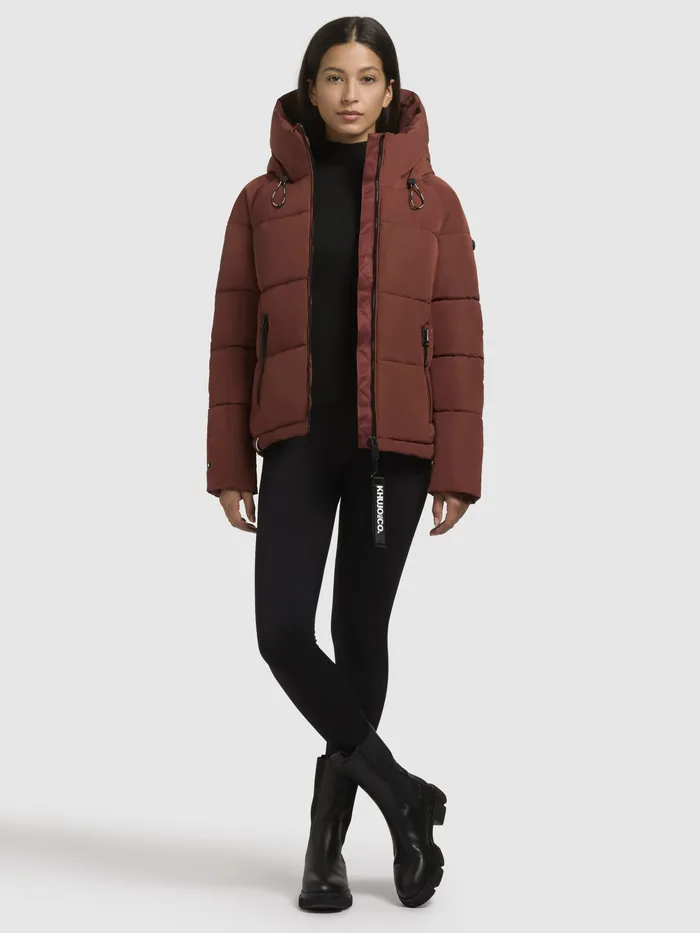 KHUJO Jacke SUME Dunkelrot Dunkelrot Women Quilted Jackets
