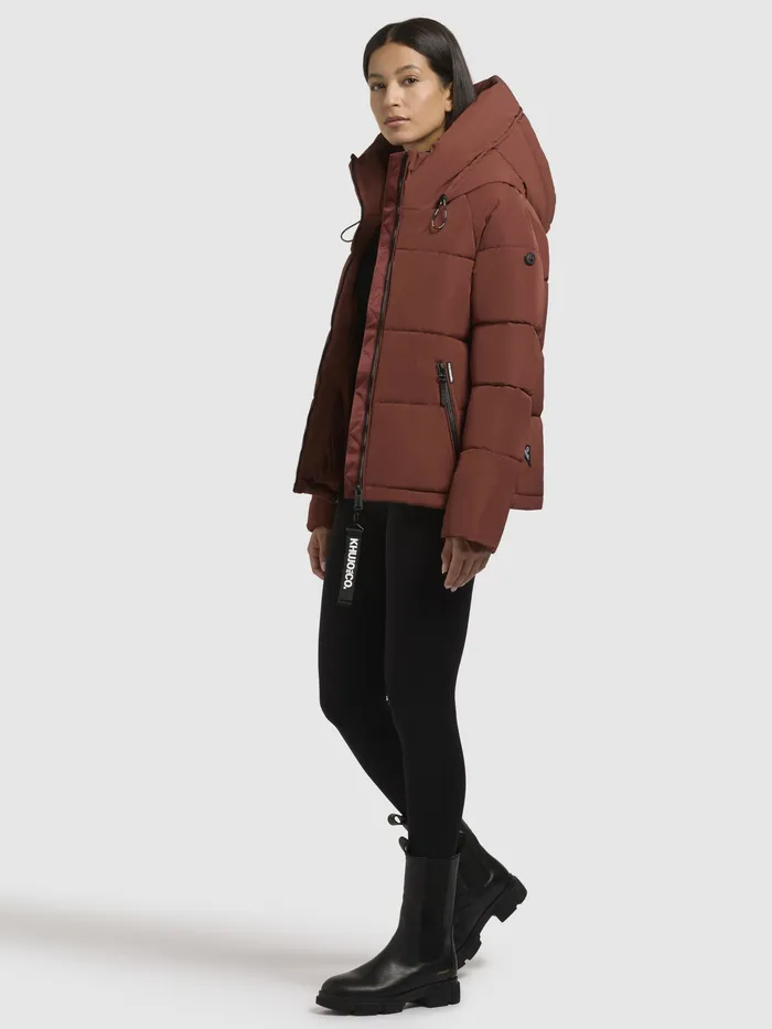 KHUJO Jacke SUME Dunkelrot Dunkelrot Women Quilted Jackets