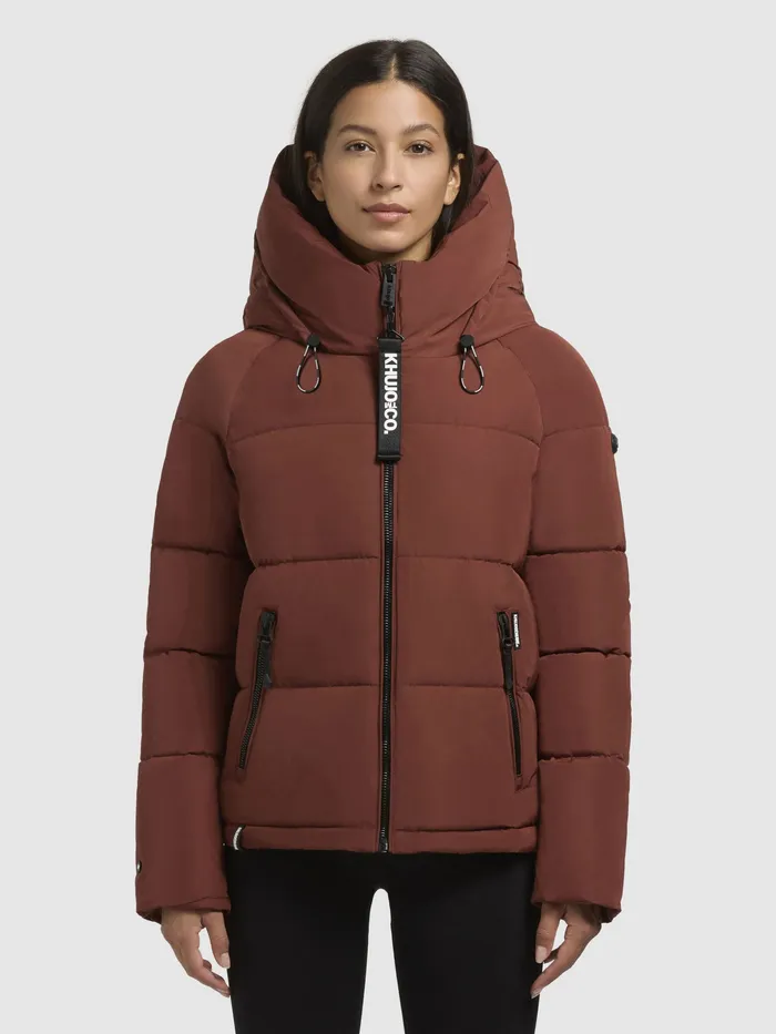 KHUJO Jacke SUME Dunkelrot Dunkelrot Women Quilted Jackets