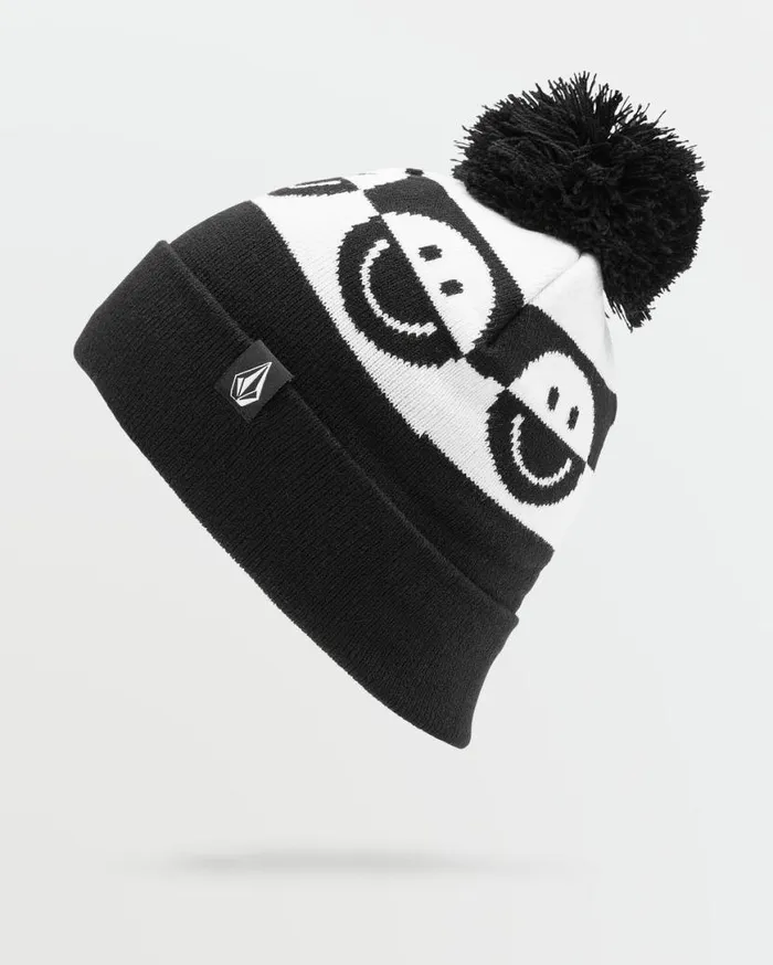 Kids Camoblast Beanie 8211 Black Kids Volcom Beanies