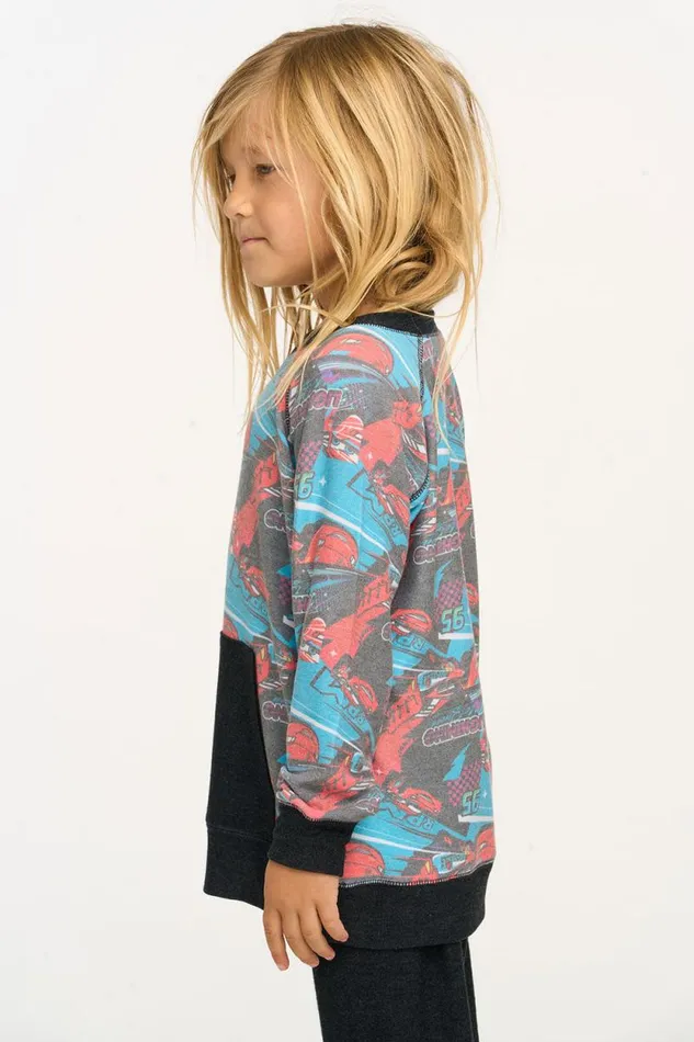 Kids Chaser Brand Boys DisneyPixar Cars Lightning Mcqueen Top
