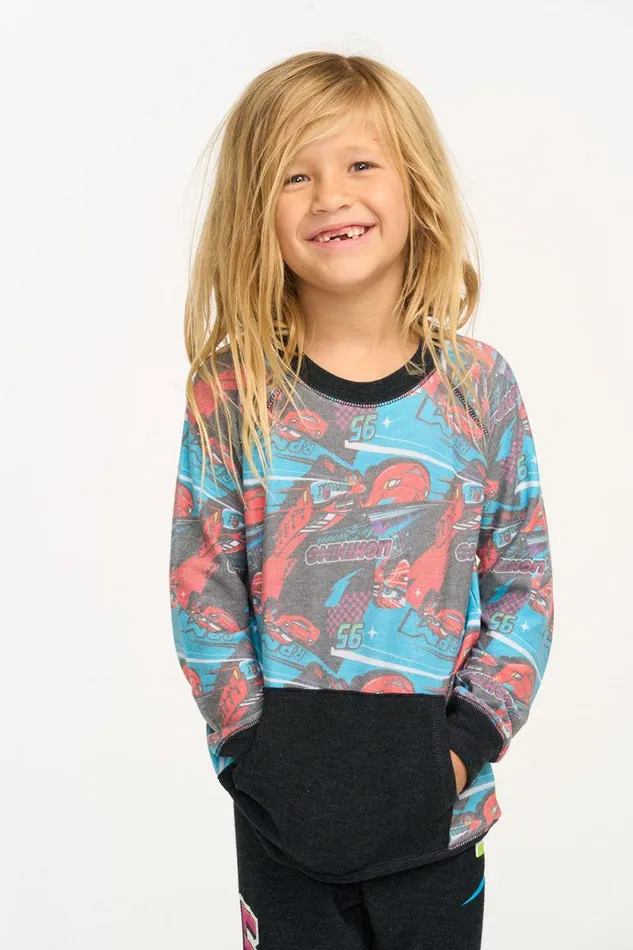 Kids Chaser Brand Boys DisneyPixar Cars Lightning Mcqueen Top
