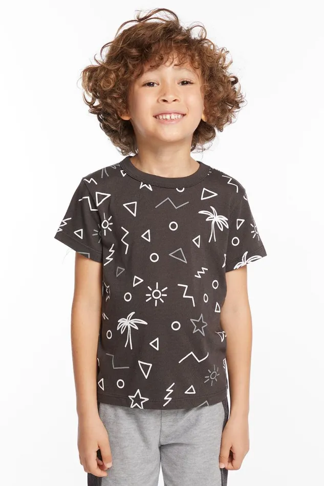 Kids Chaser Brand Boys Geo Palms Boys Tee