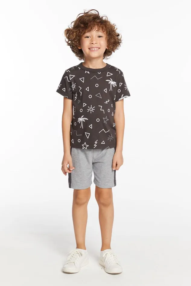 Kids Chaser Brand Boys Geo Palms Boys Tee