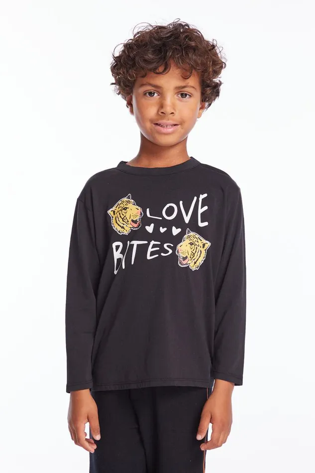 Kids Chaser Brand Boys Love Bites Long Sleeve