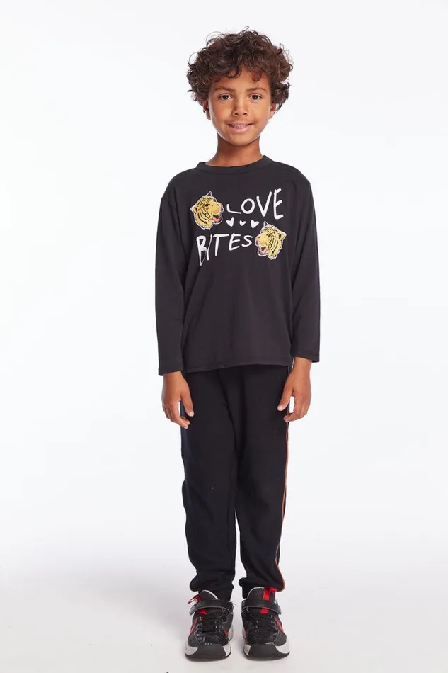 Kids Chaser Brand Boys Love Bites Long Sleeve