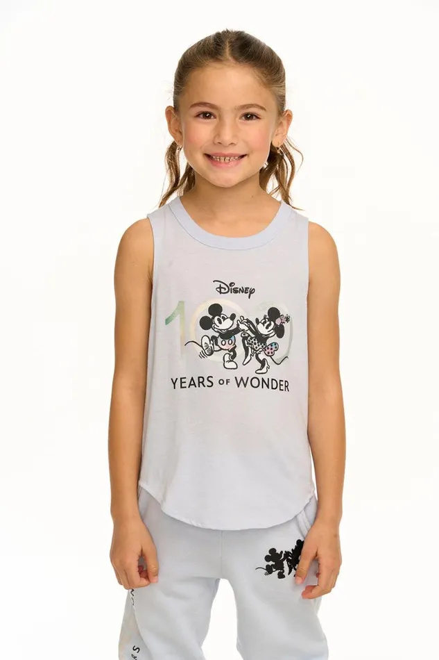 Kids Chaser Brand Girls Disney 100 100 Years Of Wonder Tank Top