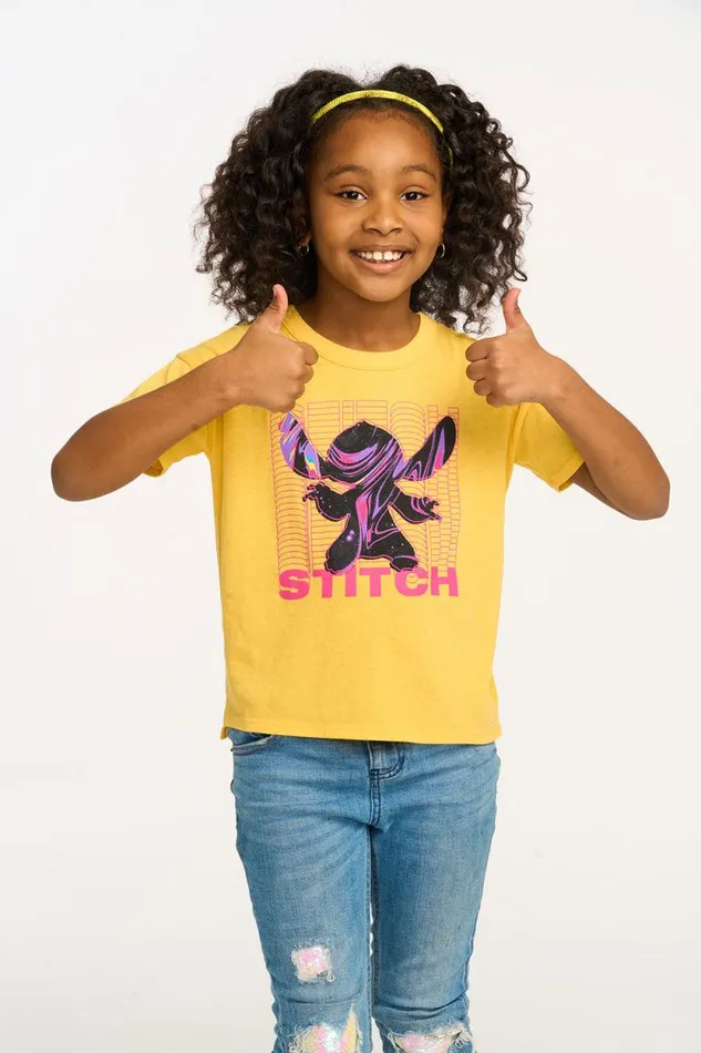 Kids Chaser Brand Girls Disney Stitch 034Space Age034 Tee