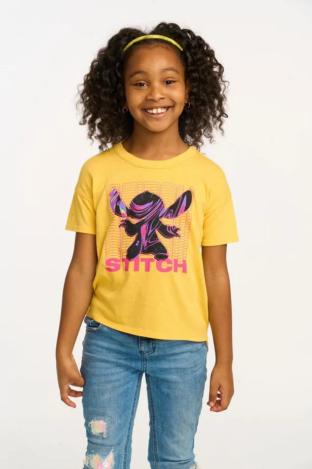 Kids Chaser Brand Girls Disney Stitch 034Space Age034 Tee