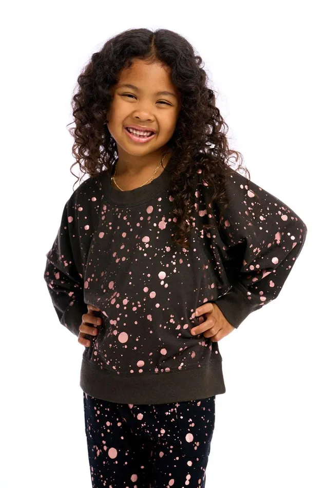 Kids Chaser Brand Girls Foil Splatter