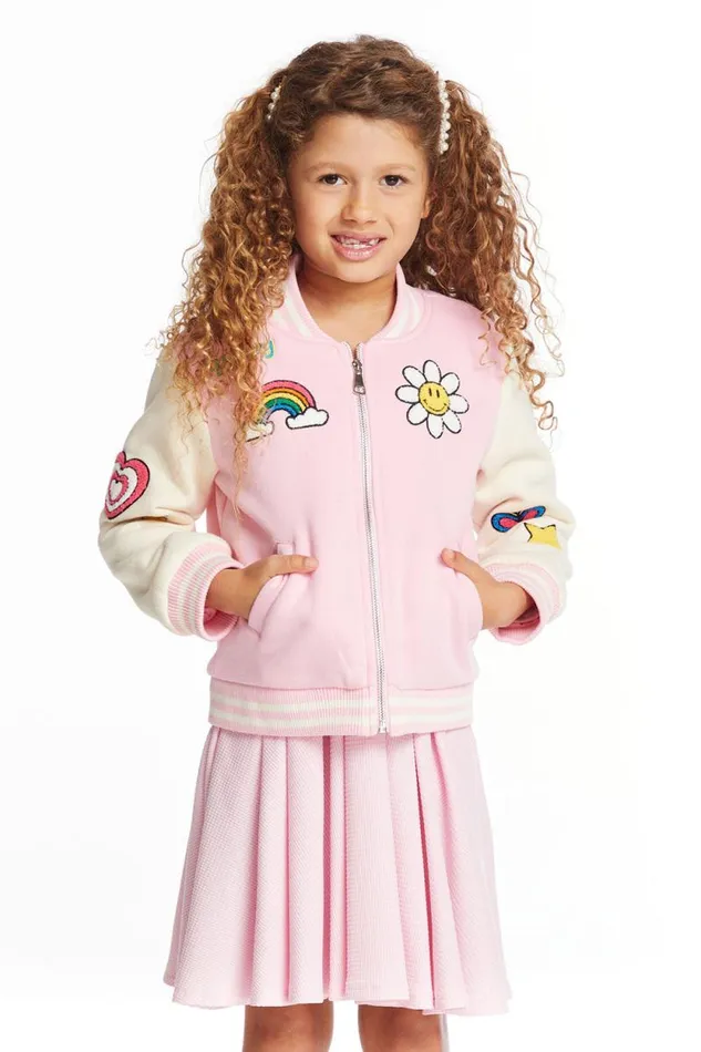 Kids Chaser Brand Girls Groovy Girls Bomber Jacket