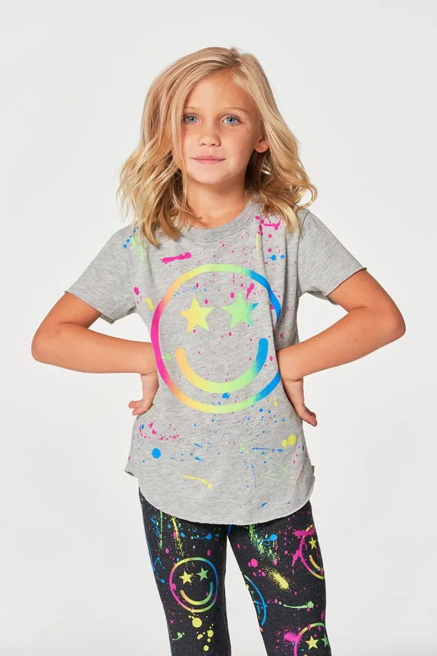 Kids Chaser Brand Girls Happy Face