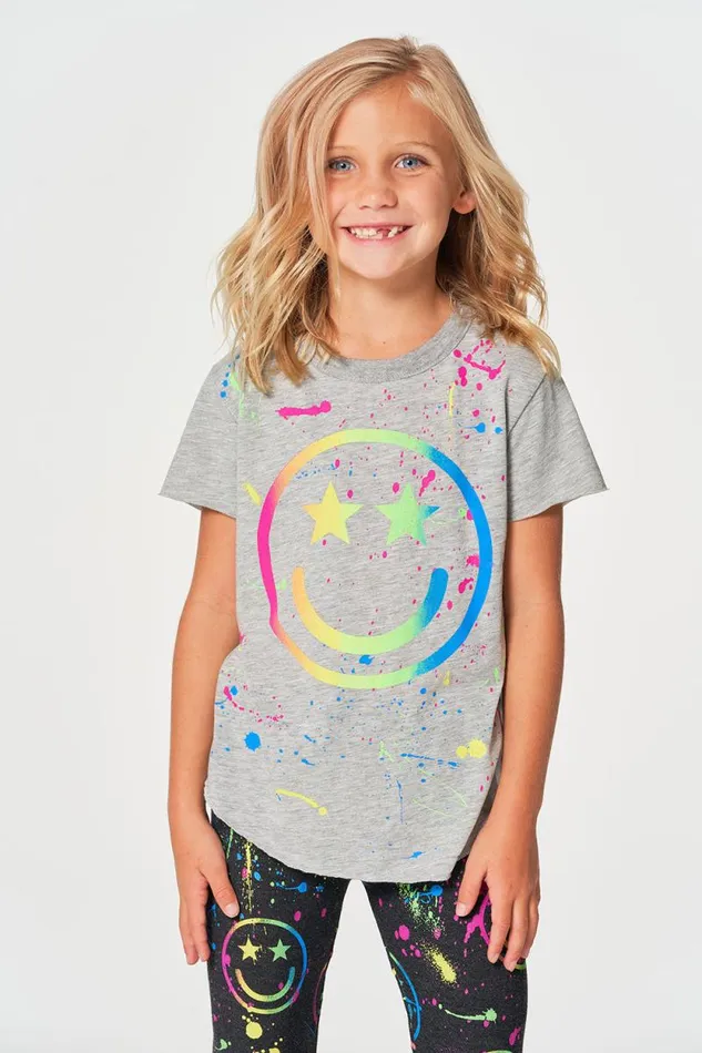 Kids Chaser Brand Girls Happy Face